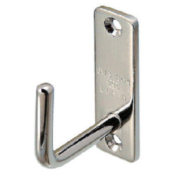 【メーカー在庫あり】 LEH-8 LEH8 (株)水本機械製作所 水本 ステンレス ロングアイフック...