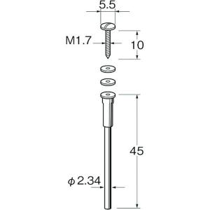 【メーカー在庫あり】 M1201 日本精密機械工作(株) リューター マンドレール HD店