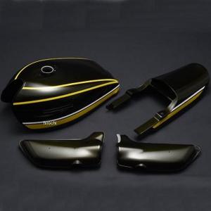 K-072 新品 Z1 Z2 750RS ロングピッチ 青玉虫 外装セット タンク 左右