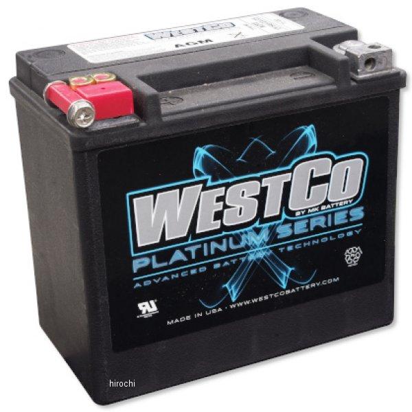 【即納】 WCP20 ウエストコ WESTCO バッテリー Platinum 12V/19Ah ハー...
