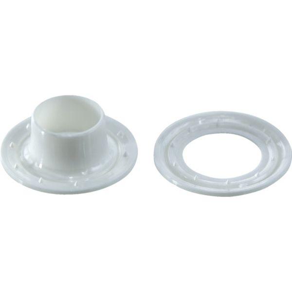 【メーカー在庫あり】 P-THP-JW12 PTHPJW12  両面ハトメ ポリカーボネート白 12...