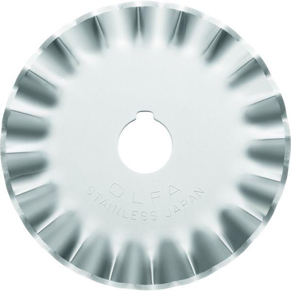 【メーカー在庫あり】 RB45P オルファ(株) OLFA 45ミリピンキング刃1枚入りブリスター ...