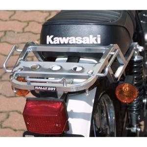 リアキャリア カワサキ 250TR クロームメッキ 荷台 リアラック : shop