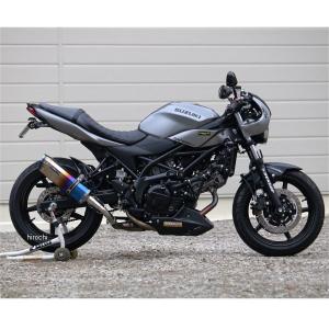 スズキ SV650X 2018-2024 LCIPARTS GPチタン スリップオン マフラー