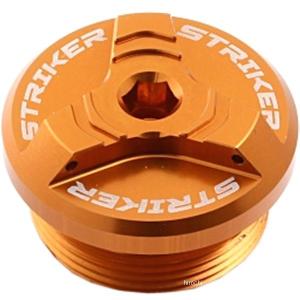 SS-0FC002-GD ストライカー STRIKER ビレットオイルフィラーキャップ M30xP1.5 Oリング付 汎用 ゴールド HD店｜hirochi2