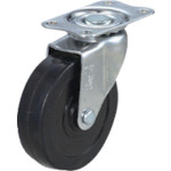 【メーカー在庫あり】 SUS-E-50R SUSE50R プレート式 自在 ステンレスキャスター ゴ...