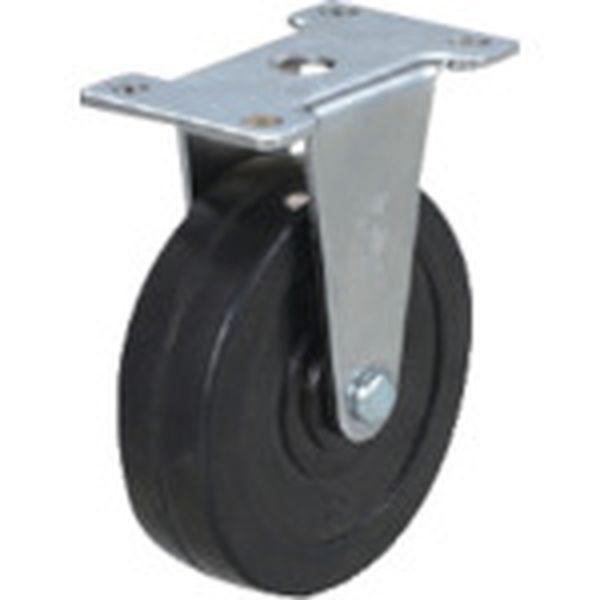 【メーカー在庫あり】 SUS-ER-50R プレート式 固定 ステンレスキャスター ゴム 車輪径50...