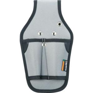 TRUSCO ペンチケース 二丁差し グレー トラスコ中山