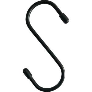 TTSH100BK10P トラスコ中山 TRUSCO まとめ買い スチールSフック 100mm 黒 10個 HD店
