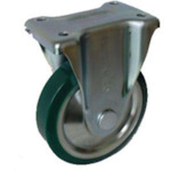 【メーカー在庫あり】 UWK150 (株)ヨドノ ヨドノ プレス製固定金具付ウレタン車 150φ H...