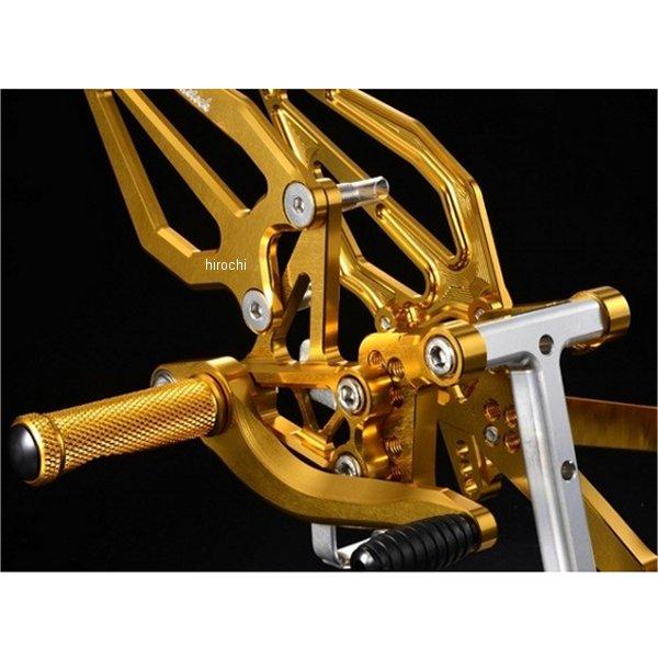 WBS-K32-GD ウッドストック WOODSTOCK バックステップキット STDペダル 15年...