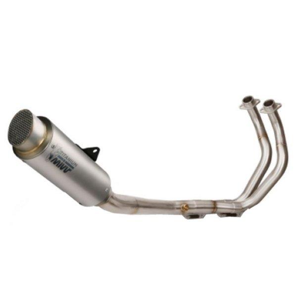 Y.045.L6P ミヴ Mivv フルエキゾースト 触媒なし 14年-20年 MT-07 チタン ...