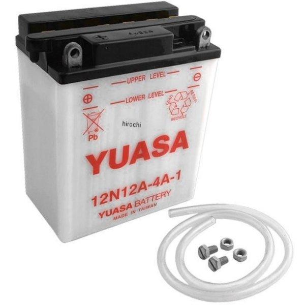 【USA在庫あり】 Y12N12A-4A-1 ユアサ バッテリー 開放型 12N12A-4A-1 H...