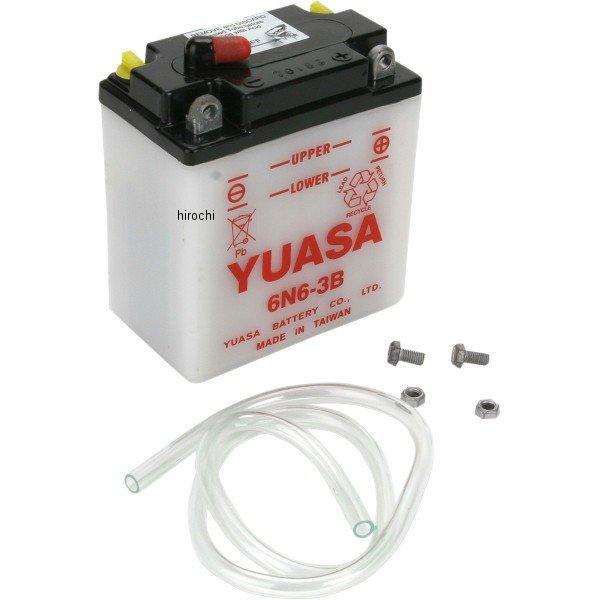 【USA在庫あり】 Y6N6-3B ユアサ YUASA バッテリー 開放型 6N6-3B HD店