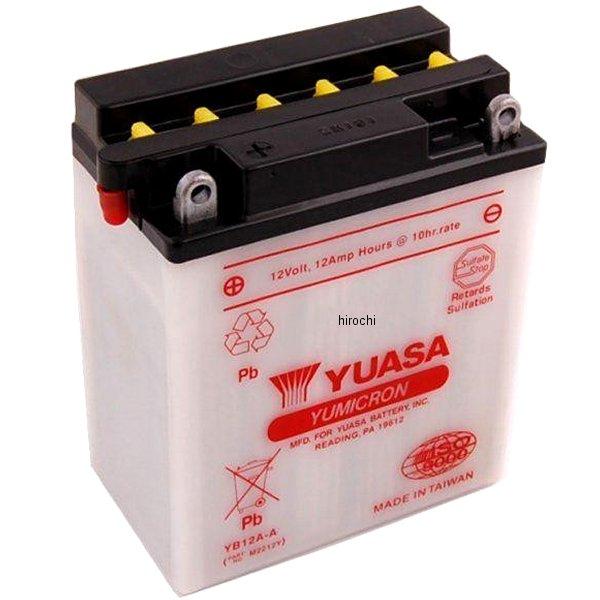 【USA在庫あり】 YB12A-A ユアサ YUASA バッテリー 開放型 YB12A-A HD店
