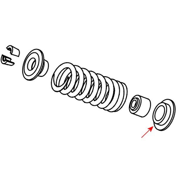 00-01-0395 SP武川 バルブスプリングシート (2個) SP店