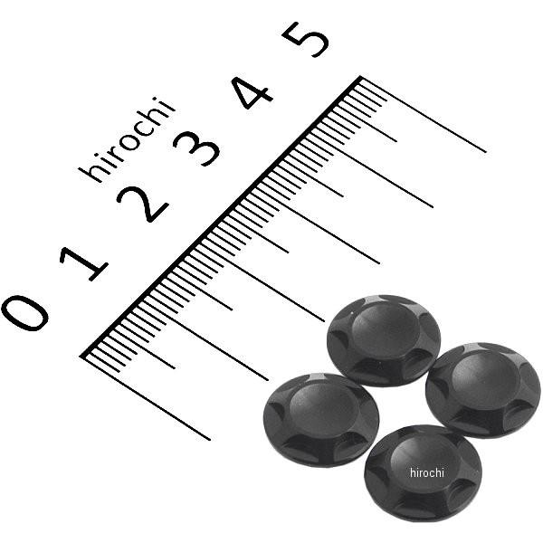 【メーカー在庫あり】 001820-06 ポッシュ NASAタイプキャップボルトカバー M8用 黒 ...