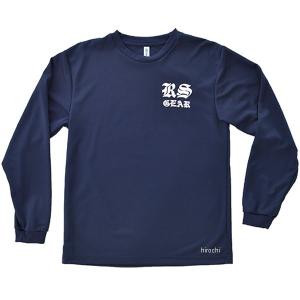 0102-03NV-LL アールズギア r's gear 長袖Tシャツ ネイビー SP店｜hirochi3