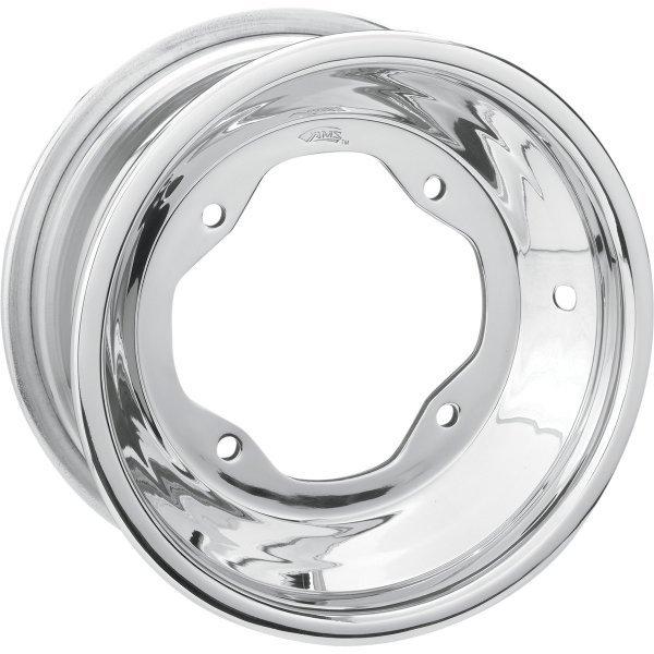 【USA在庫あり】 0232-0114 AMS ホイール ローリング ポリッシュ 10X5 4/15...