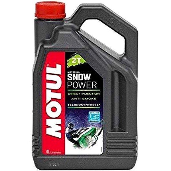 105888 モチュール MOTUL SNOW POWER 化学合成 2スト エンジンオイル 4リッ...