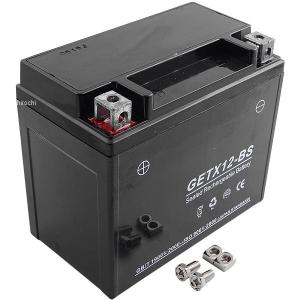 【メーカー在庫あり】 GETX12-BS NBS バイクパーツセンター MFジェルバッテリー 12V YTX12-BS互換 SP店