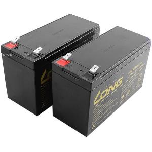 【メーカー在庫あり】 WP1236Ｗ NBS バイクパーツセンター LONG MFバッテリー 12V UPS、防災 防犯システム用 2個入り SP店｜hirochi3