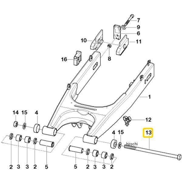 33177650588 BMW純正 アクスル シャフト、スイング アーム SP店