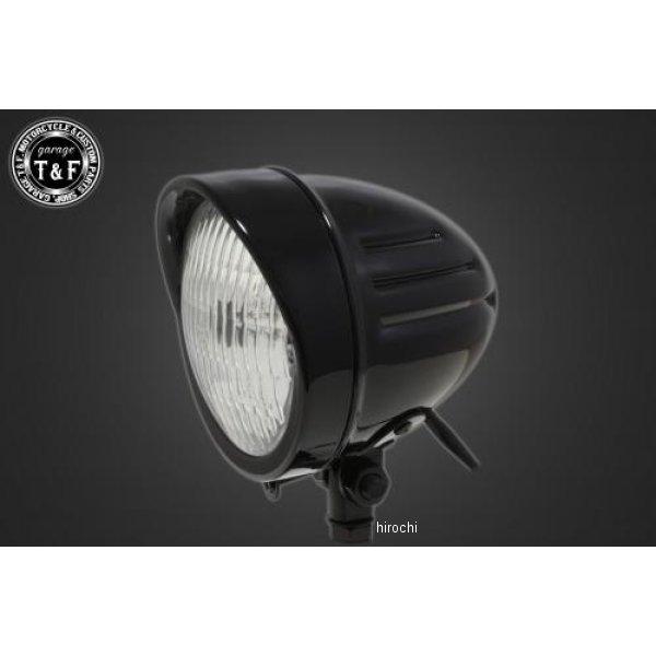 4020783 ガレージT＆F 4.5インチスリットヘッドライト(クラシックレンズ仕様)+ステー マ...