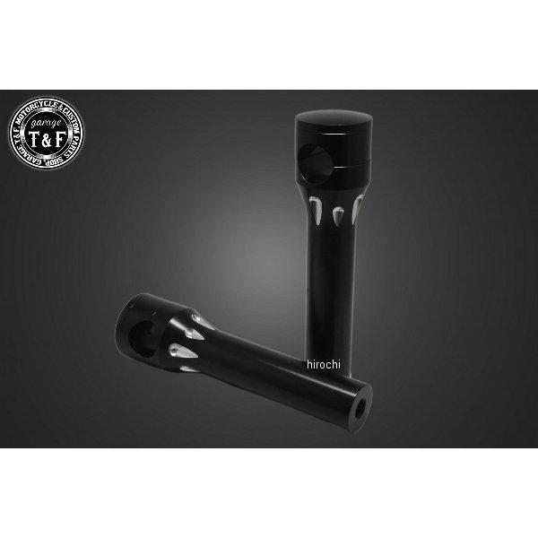 4024215 ガレージT&amp;F スティード400 ステルスハンドルポスト6インチ(ブラック) SP店