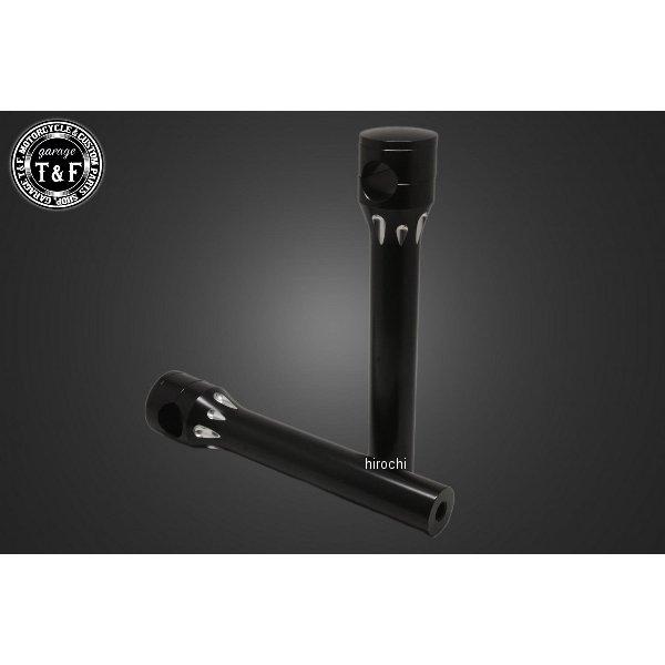4024219 ガレージT&amp;F シャドウ400 ステルスハンドルポスト8インチ(ブラック) SP店
