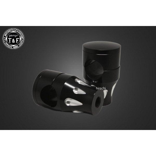 4024228 ガレージT&amp;F スラッシャー400 ステルスハンドルポスト2インチ(ブラック) SP...