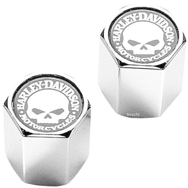 41171-03 ハーレー純正 クローム・ABSバルブステムキャップ スカル SP店