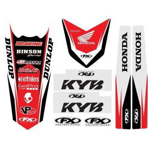 【USA在庫あり】 4302-3655 ファクトリーFX FACTORY EFFEX デカール トリムキット 13年-14年 CRF450R、CRF250R SP店｜hirochi3