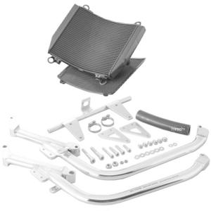 アクティブ ACTIVE ビッグラジエーターキット シルバー ZRX1200R '01