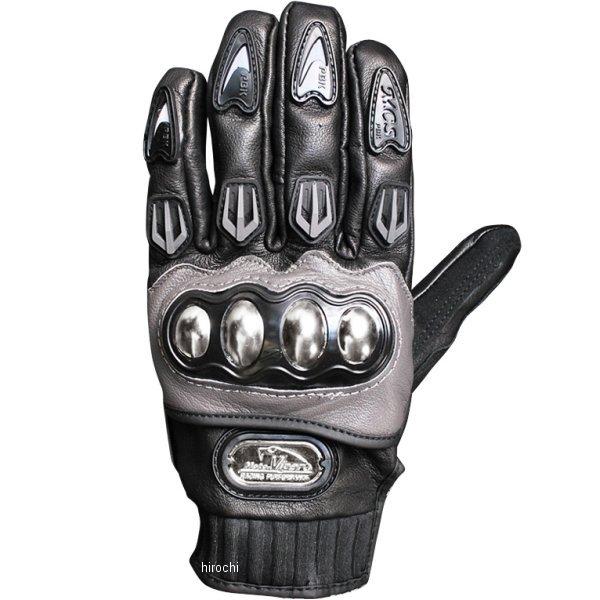 MV-71 モトバイパー Moto-Viper レザーグローブ 3シーズン グレー Mサイズ HD店