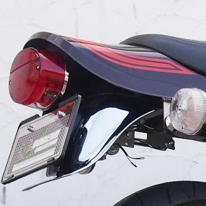 Z900RS ノーマルマフラー対応フェイクツインショック ドレミ