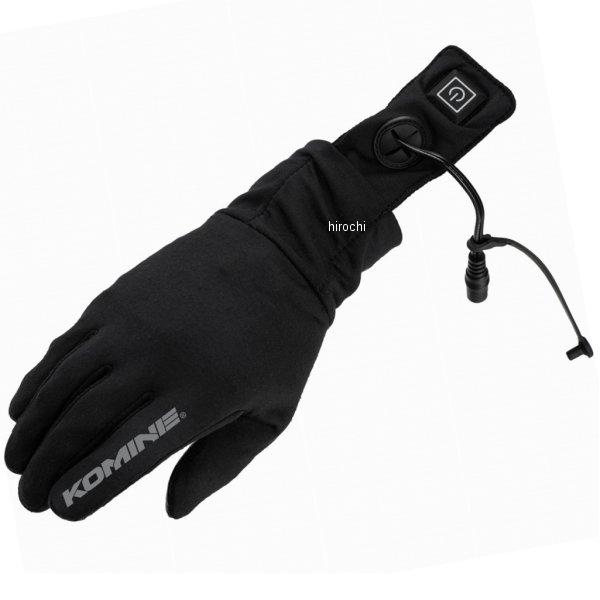 【メーカー在庫あり】 08-204 EK-204 コミネ KOMINE ヒートインナーグローブ12V...