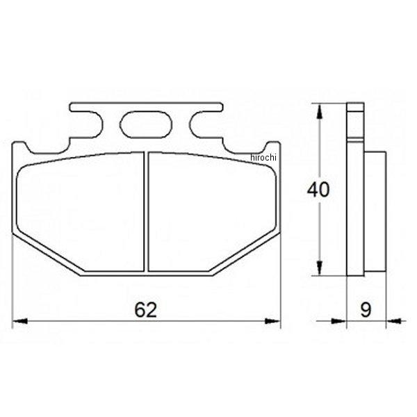 403-AGPP099-ST アコサット ACCOSSATO ブレーキパッド AGPP099 スタン...