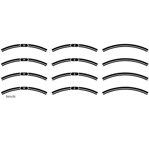 w650rim_bk ワールドウォーク NEO CLASSICリムステッカー W650 黒 SP店