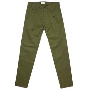 6600 カドヤ KADOYA 2024年春夏モデル パンツ CORSA SLIM CHINO カーキ 28サイズ SP店｜hirochi3