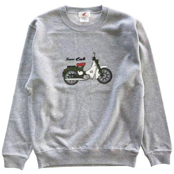 2202HD02-31 ホンダ スーパーカブ スウェットシャツ ベーシック M.グレー Lサイズ S...