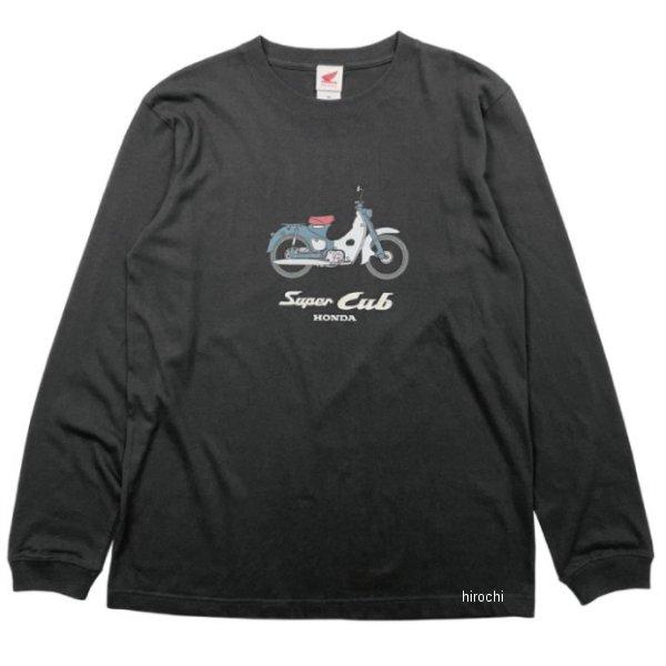 2302HD01-51 ホンダ ベーシックスーパーカブ長袖Tシャツ スミクロ Mサイズ SP店