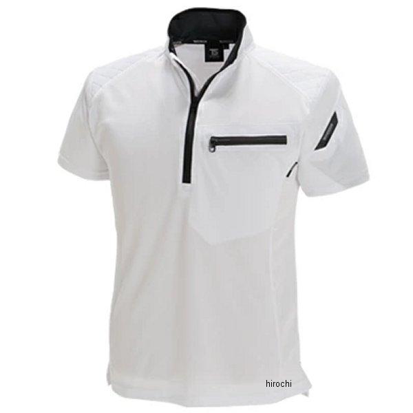 【メーカー在庫あり】 846355 TSデザイン ワークニットショートシャツ 白 Lサイズ SP店