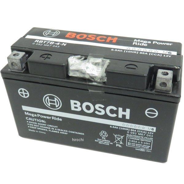4969655114257 RBT7B-4-N BOSCH ボッシュ MFバッテリー 制御弁型 12...