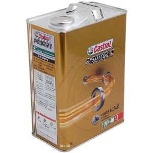 【メーカー在庫あり】 4985330114152 カストロール Castrol パワーワン4T 10W-40 4リットル SP店