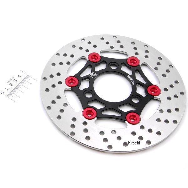 500-1418700 キタコ フローティングディスクローター NSF100、NSR50/80 ブラ...