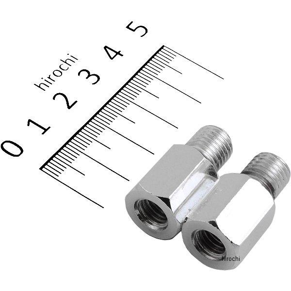 【メーカー在庫あり】 602598 NBS バイクパーツセンター ミラーアダプター 汎用 SP店