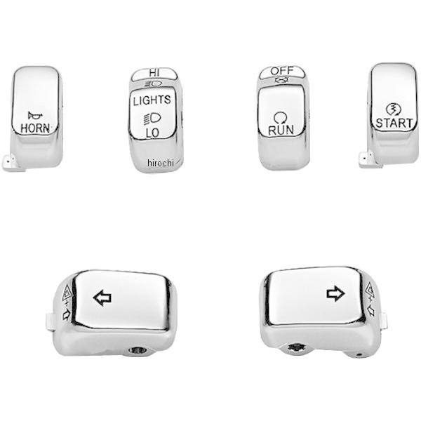 71804-03 ハーレー純正 スイッチキャップキット クローム SP店