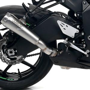 71898PR+71712MI アロー ARROW スリップオンマフラー PRO RACE 19年-22年 ZX-6R、636 チタン/チタンエンド SP店｜hirochi3