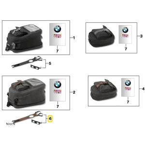 BMW M ビーエムダブリュー 純正 タンクベルト : モトメガネ2号店